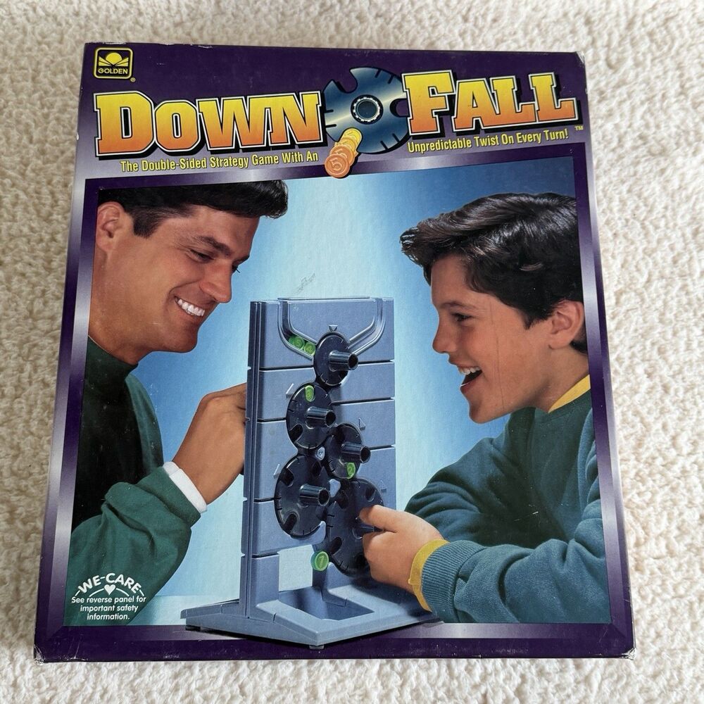 Down Fall Game #5279 Golden 1994 Complete In Original Box